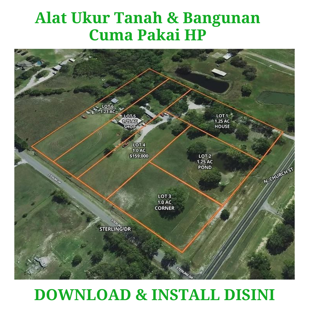 Link Download Aplikasi Ukur Tanah Digital Hasil Akurat!!